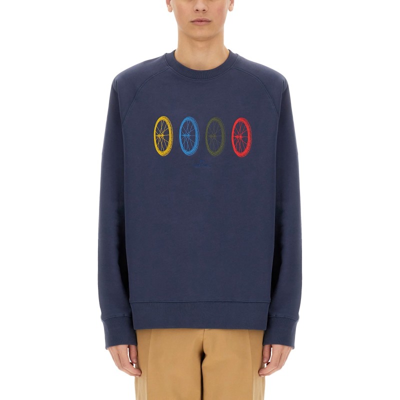 "BIKE WHEEL" SWEATSHIRT
