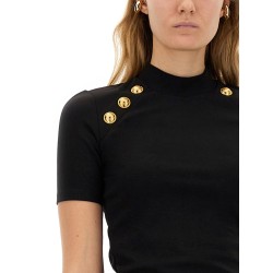 T-SHIRT WITH BUTTONS