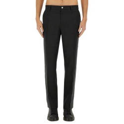 STRETCH LINEN TAILORED PANTS