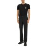 STRETCH LINEN TAILORED PANTS