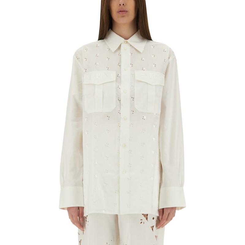 UPCYCLED LINEN SHIRT UPCYCLED LINEN SHIRT