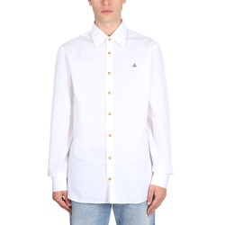 SHIRT WITH ORB EMBROIDERY