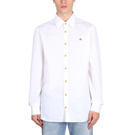 SHIRT WITH ORB EMBROIDERY