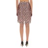 SKIRT WITH ASYMMETRICAL BOW DETAIL