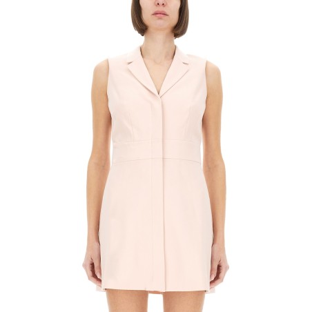 MINI DRESS WITH SPEAR LAPELS