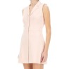 MINI DRESS WITH SPEAR LAPELS