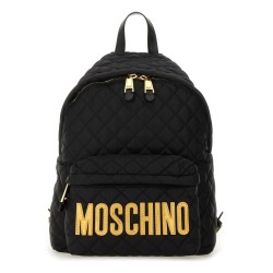 "QUILTED LOGO" BACKPACK
