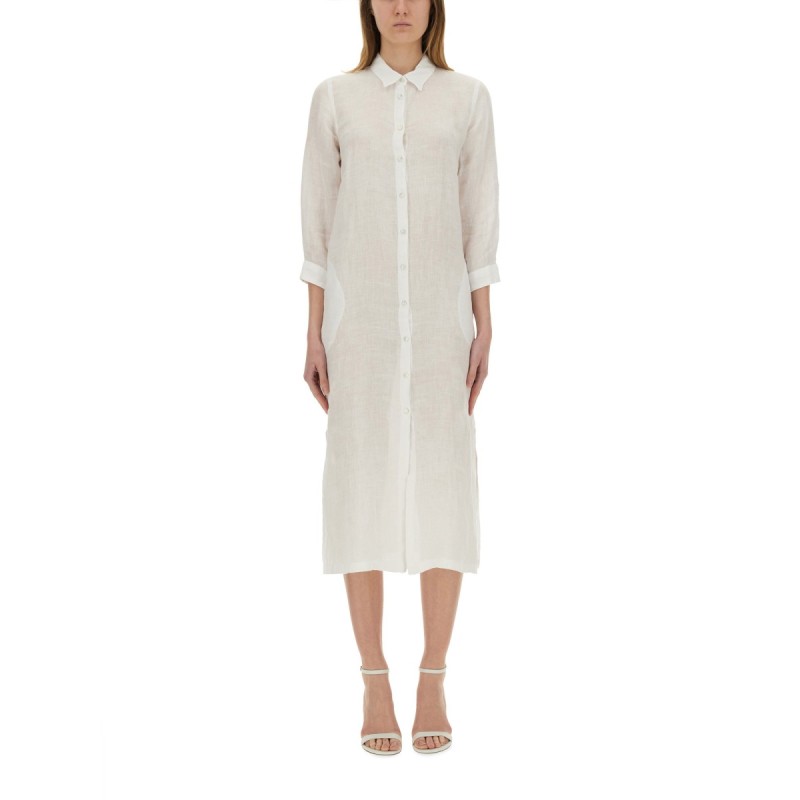 LINEN SHIRT DRESS