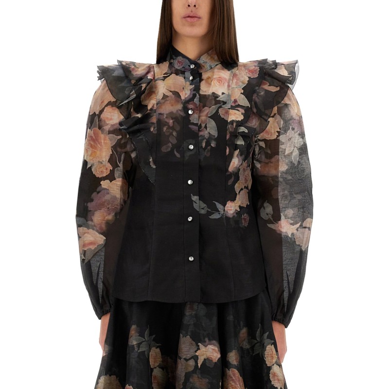 BLOUSE WITH RUFFLES "CRUSH"