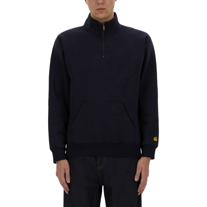 HALF ZIPPER SWEATSHIRT