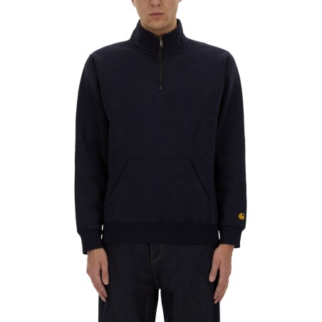 HALF ZIPPER SWEATSHIRT