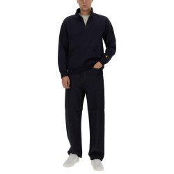 HALF ZIPPER SWEATSHIRT