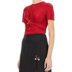 "SAFETY PIN" CURLED TOP