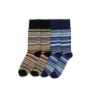 "SIGNATURE STRIPE" SOCKS SET OF 2 PAIRS