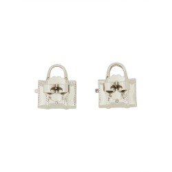 ORECCHINI A PERNO "THE TOTE BAG STUD"