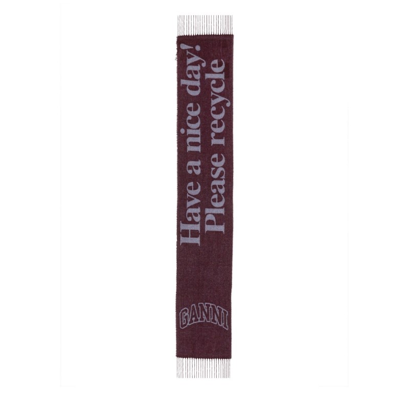 SCARF WITH LOGO
