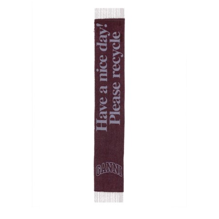 SCARF WITH LOGO