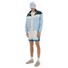 "PINSTRIPE LAUREL" TRACK JACKET
