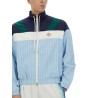 "PINSTRIPE LAUREL" TRACK JACKET