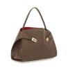 LEATHER "HUG" SHOULDER BAG