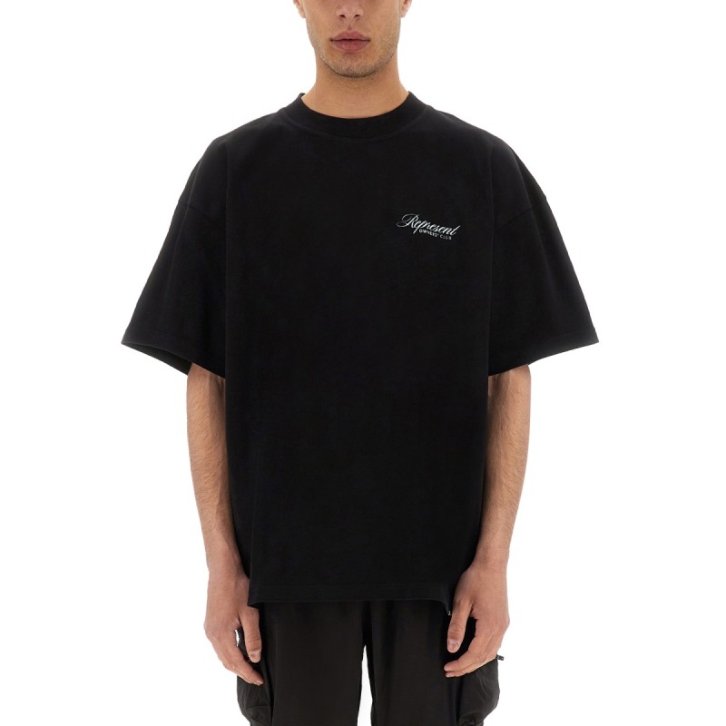 "REPRESENT OWNERS CLUB SCRIPT" T-SHIRT