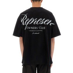 "REPRESENT OWNERS CLUB SCRIPT" T-SHIRT