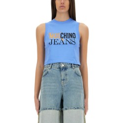 CROPPED TOP WITH LOGO