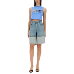 CROPPED TOP WITH LOGO