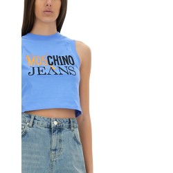 CROPPED TOP WITH LOGO
