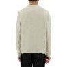 SWEATSHIRT WITH LOGO PATCH