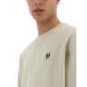 SWEATSHIRT WITH LOGO PATCH