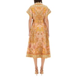 MIDI DRESS WITH BELT