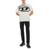 T-SHIRT WITH MAXI OVAL D