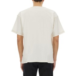 T-SHIRT WITH MAXI OVAL D