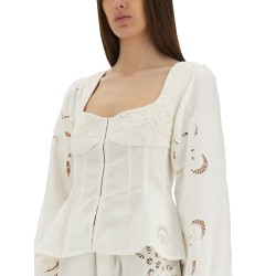 UPCYCLED LINEN TOP