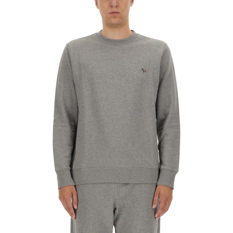 SWEATSHIRT WITH ZEBRA PATCH