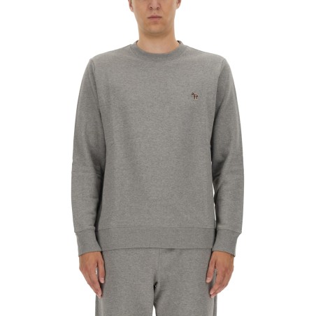 SWEATSHIRT WITH ZEBRA PATCH