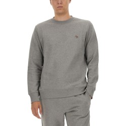 SWEATSHIRT WITH ZEBRA PATCH