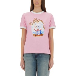 "SAILOR KITTEN" PRINT T-SHIRT