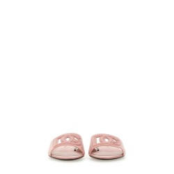 LEATHER SLIDE SANDAL