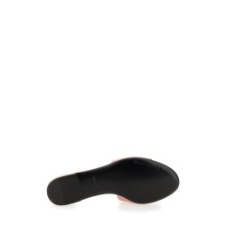 LEATHER SLIDE SANDAL