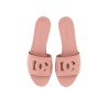 LEATHER SLIDE SANDAL