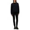 SWEATSHIRT WITH LOGO PATCH