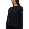 SWEATSHIRT WITH LOGO PATCH