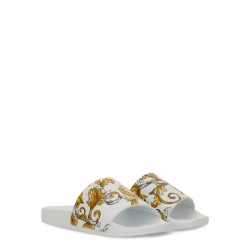 SLIDE SANDAL WITH LOGO