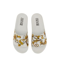 SLIDE SANDAL WITH LOGO