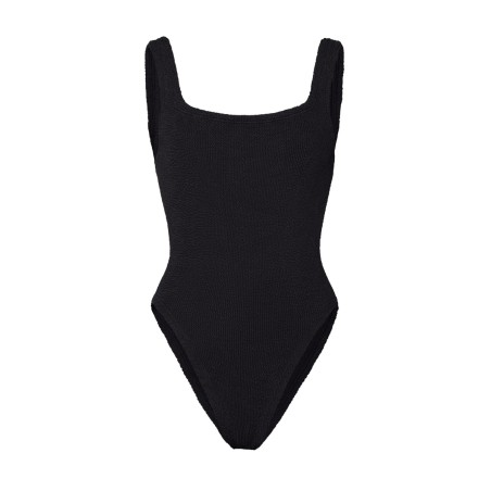 "SQUARE NECK SWIM" ONE PIECE SWIMSUIT