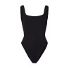 "SQUARE NECK SWIM" ONE PIECE SWIMSUIT