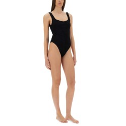"SQUARE NECK SWIM" ONE PIECE SWIMSUIT