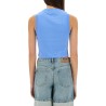 CROPPED TOP WITH PRINT